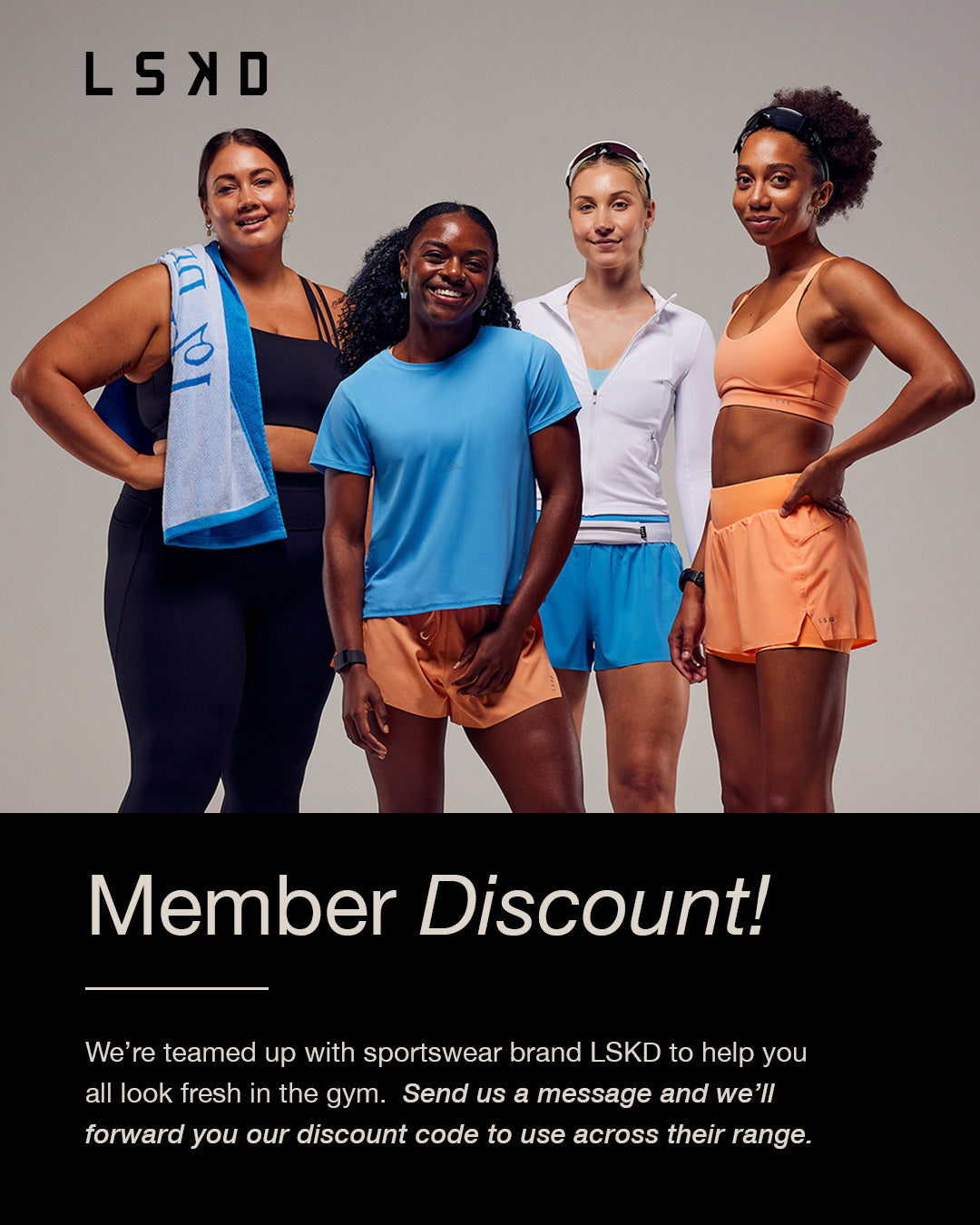 LSKD X iDFITNESS Partnership - GET 20% OFF!