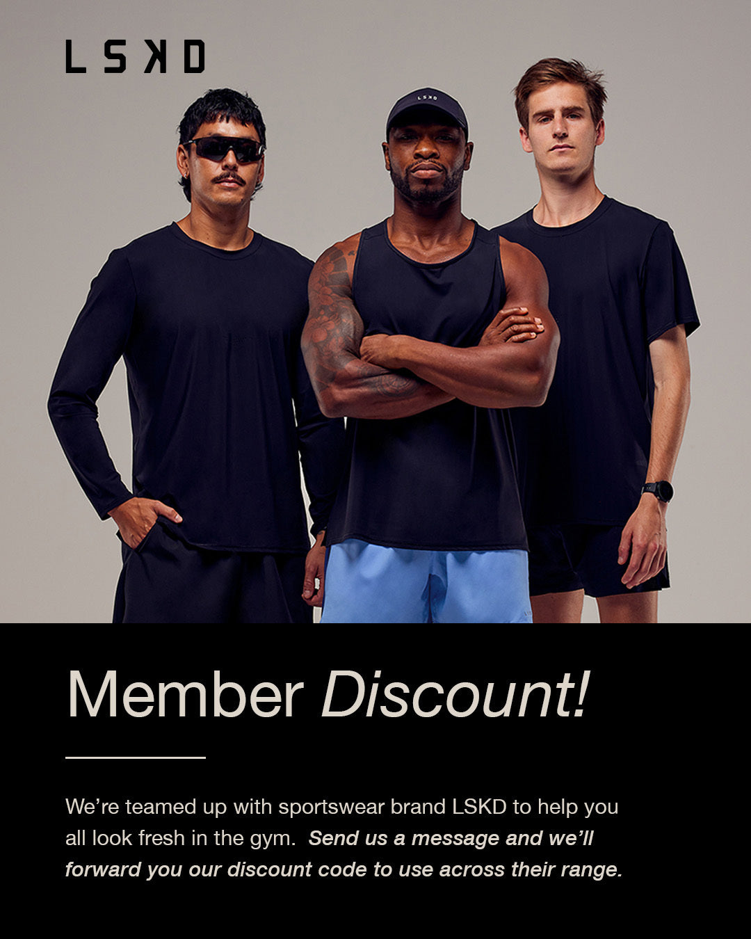 LSKD X iDFITNESS Partnership - GET 20% OFF!