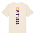 iDFITNESS: Vertical Signature Tee - Natural raw