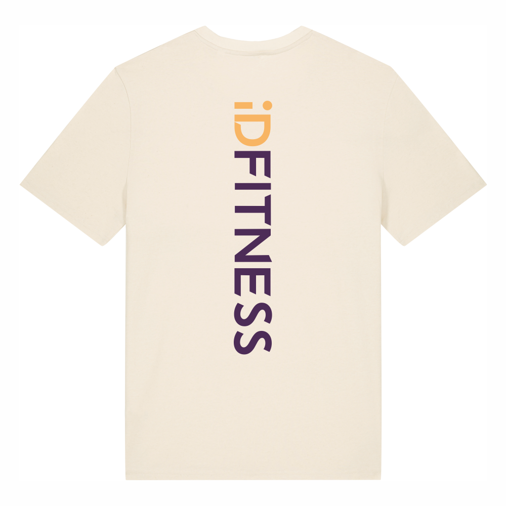 iDFITNESS: Vertical Signature Tee - Natural raw