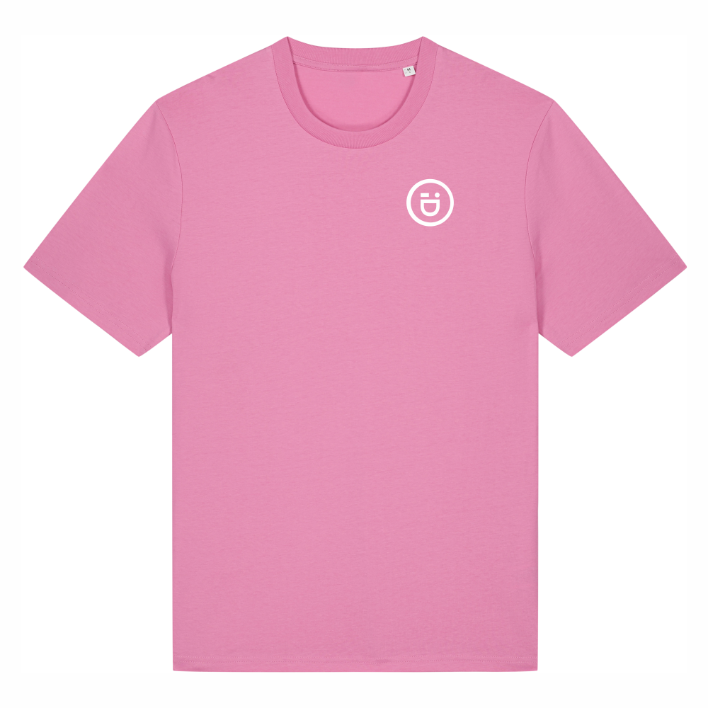iDFITNESS: Vertical Signature Tee - Pink