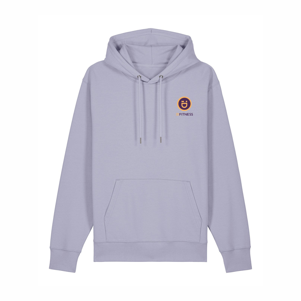 iDFITNESS Iconic Hoodie - 100% organic Lavender