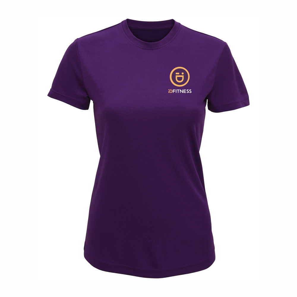 iDFITNESS -  Women's TriDri® performance t-shirt - Purple
