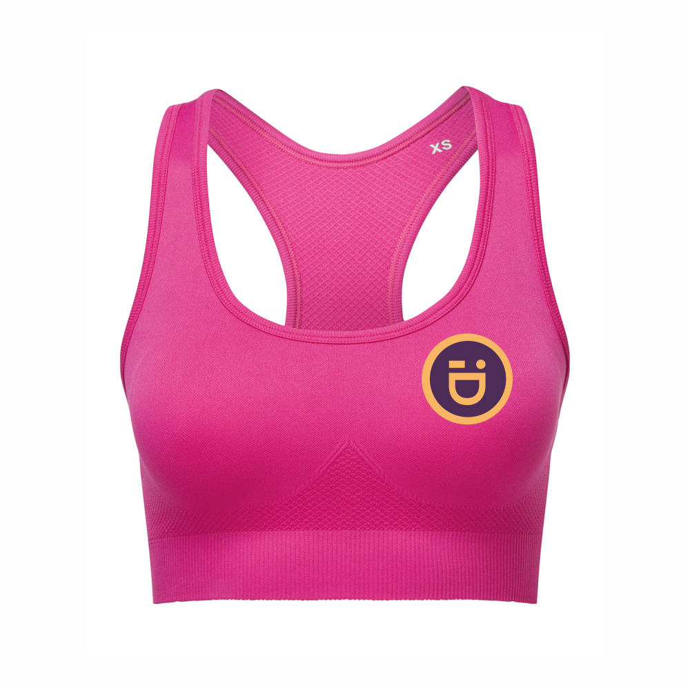 iDFITNESS TriDri 3D fit' sports bra -Fuschia