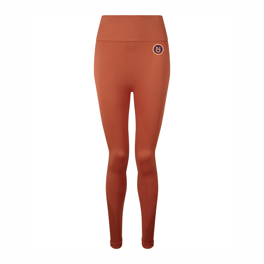 iDFITNESS Tri Dri seamless leggings - Rust