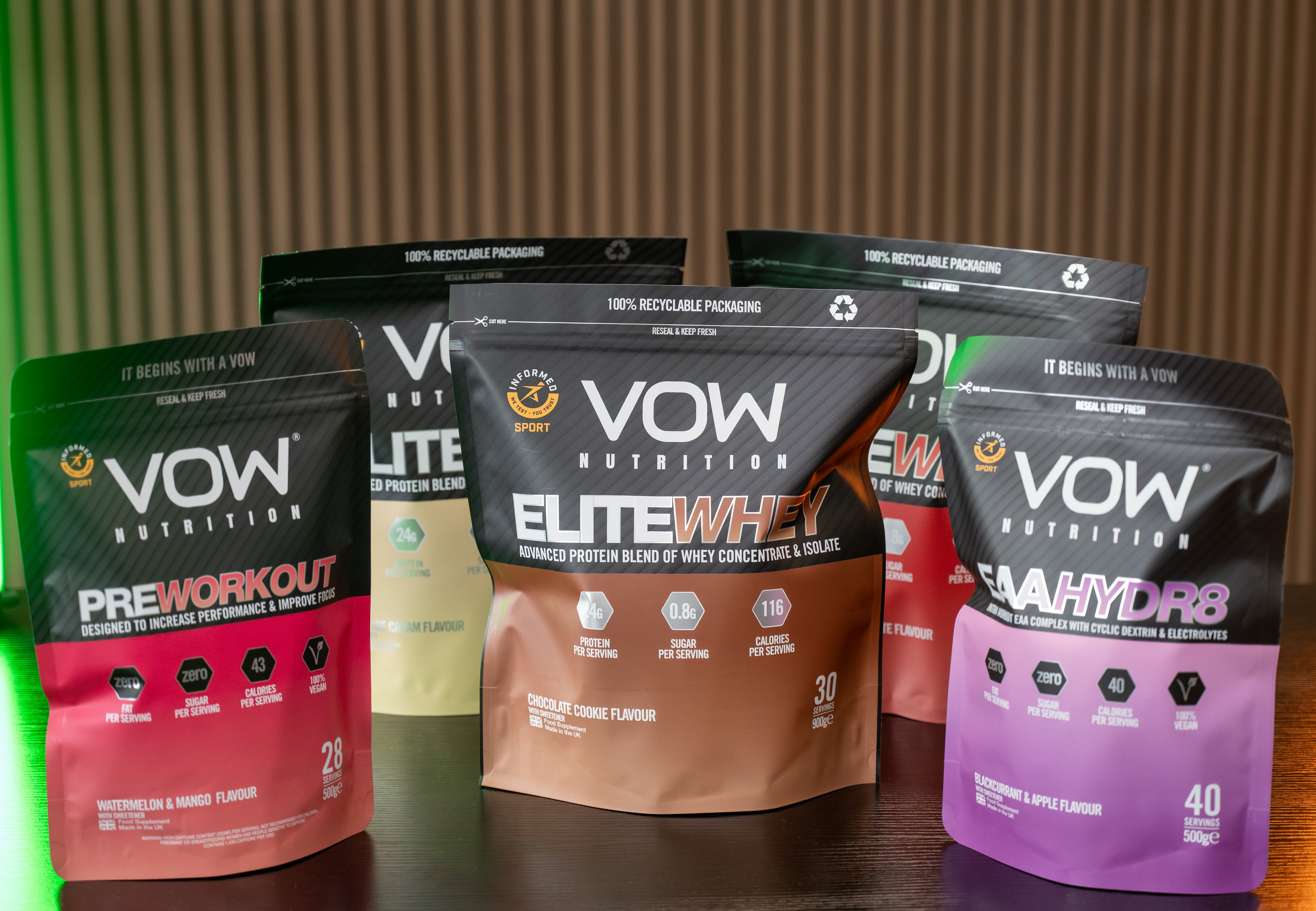 VOW Nutrition X iDFITNESS partnership - GET 15% OFF!