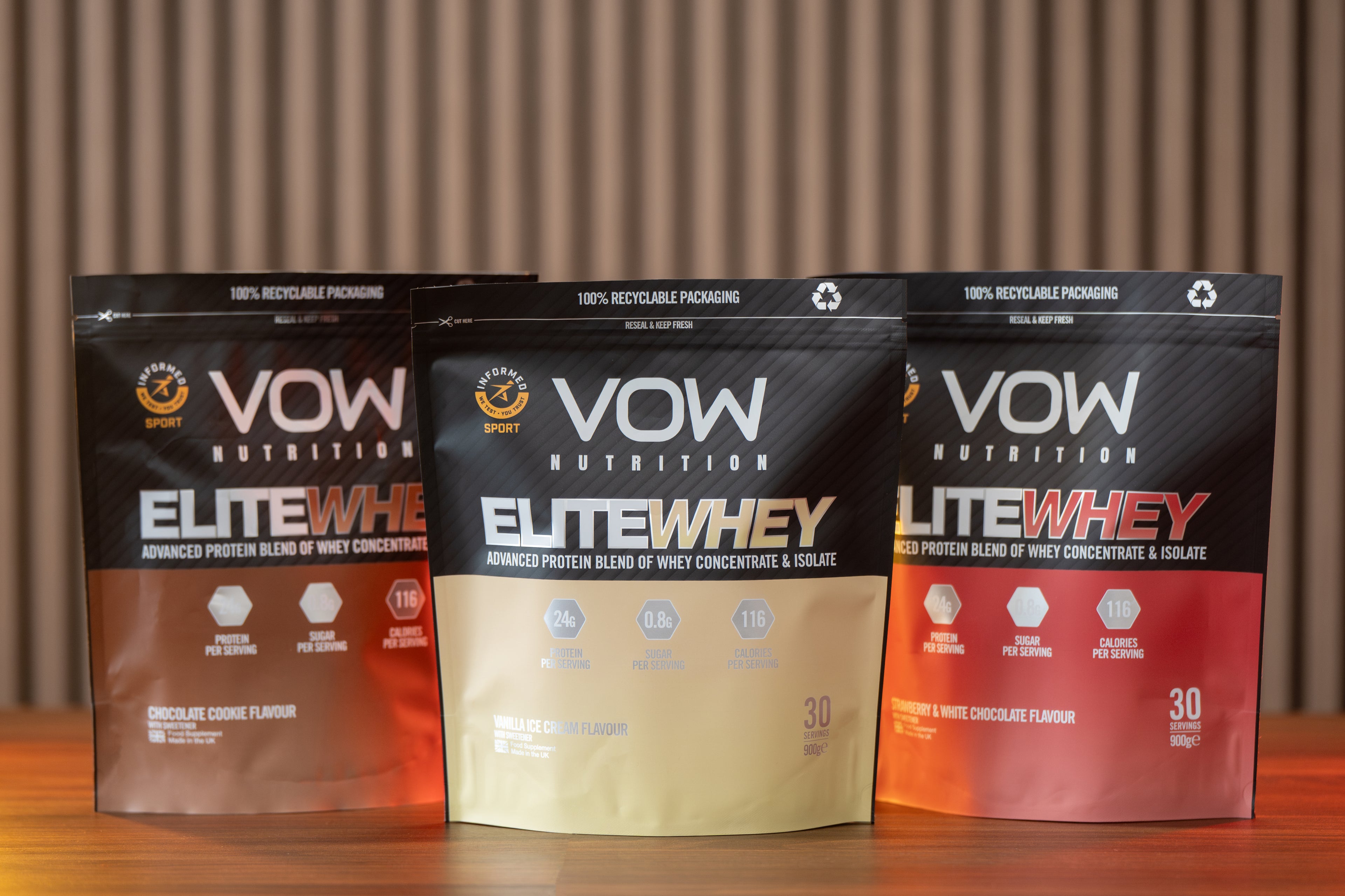 VOW Nutrition X iDFITNESS partnership - GET 15% OFF!